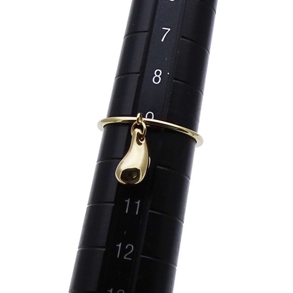 TIFFANY Gold Teardrop Ring - Picture 9 of 9